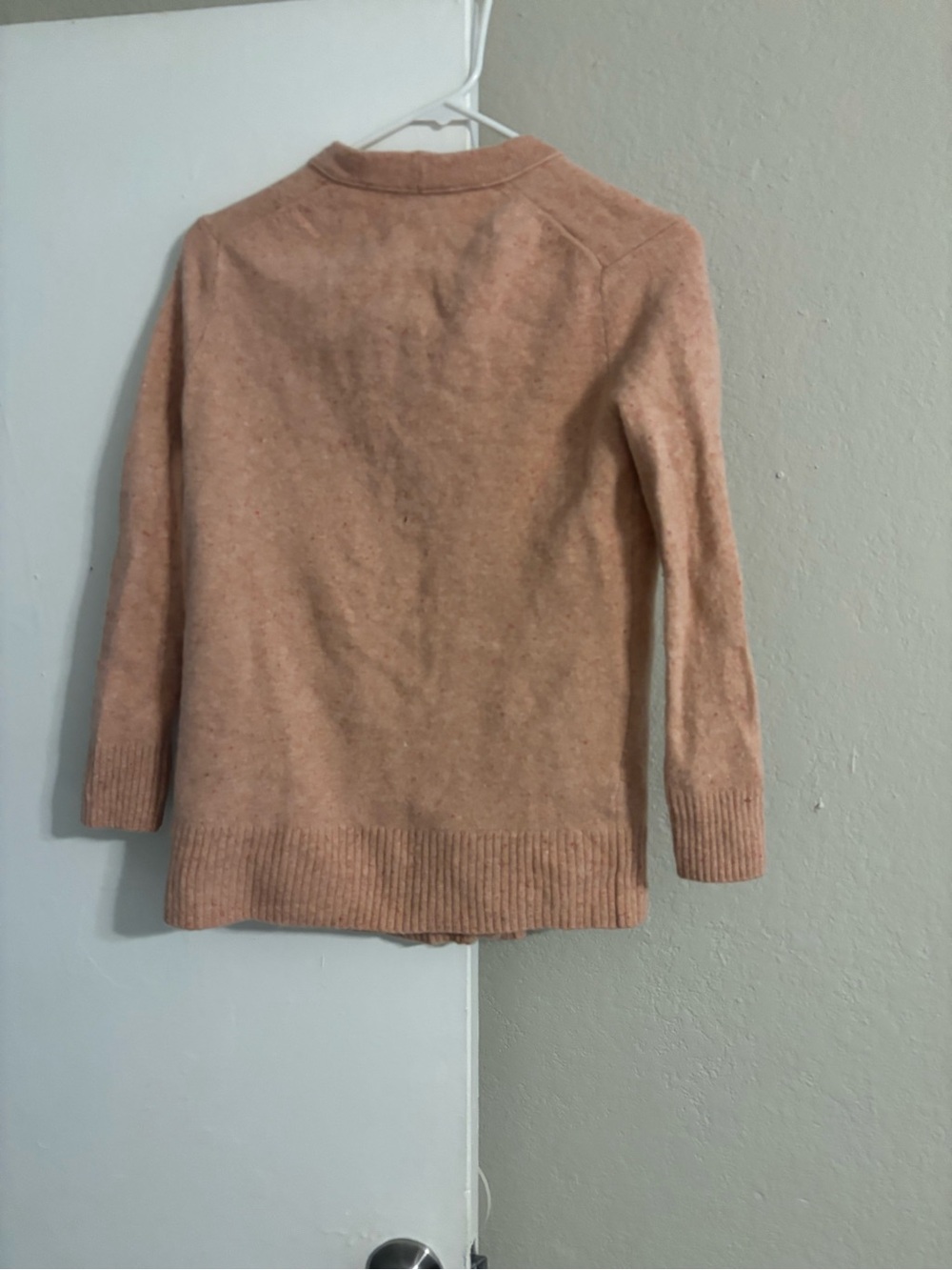 Madewell XSS Classic Women's Crewneck Sweater in Peach #8